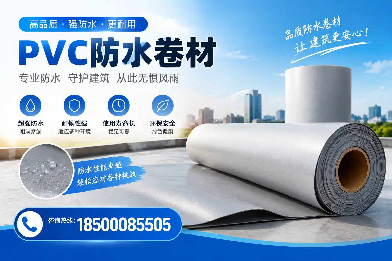 如何选择高质量的PVC防水卷材？牡丹江消费者必看指南